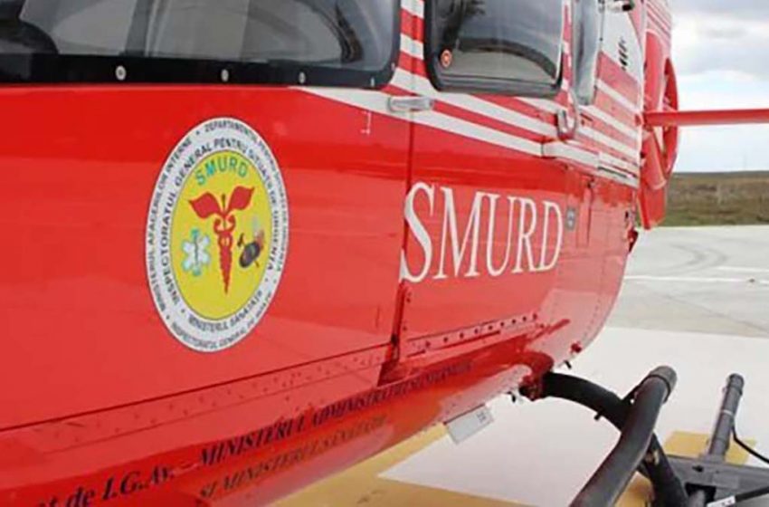  Muncitorul ranit grav în accidentul din Păcurari va fi transferat cu elicopterul SMURD la Bucuresti