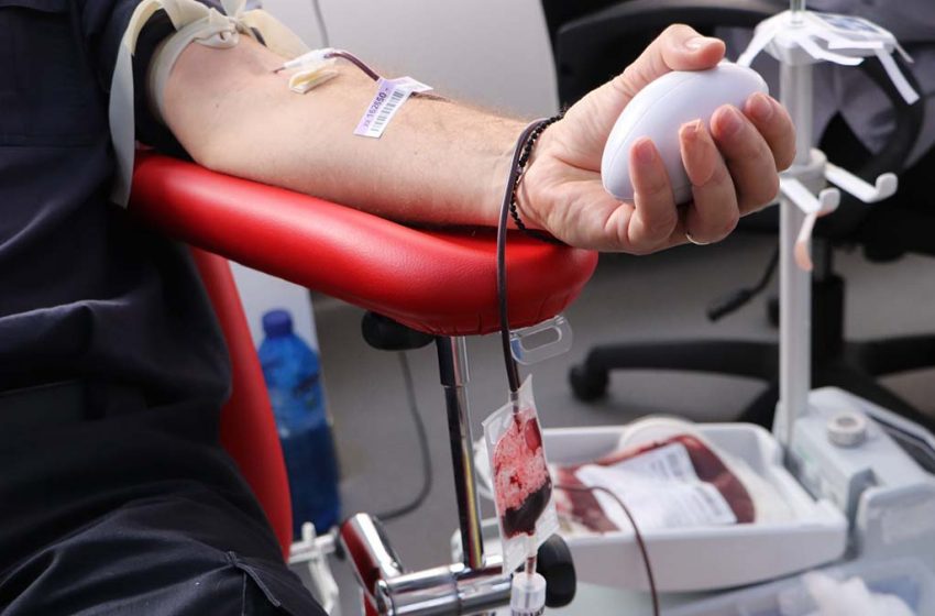  Pompierii din cadrul ISU Iasi au donat sange in cadrul Campaniei nationale „Avem acelasi sange”