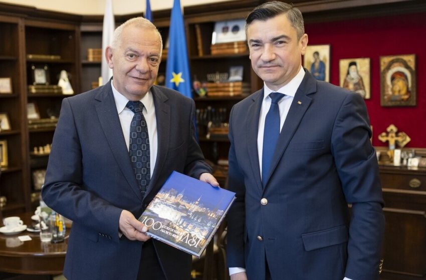  Primarul Mihai Chirica, întâlnire cu Ambasadorul Bulgariei
