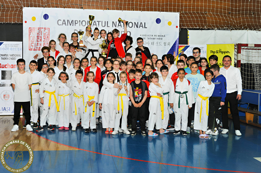  Patru medalii de aur au obtinut sportivii ieseni de la Clubul Keumgang la Campionatele Nationale de Taekwondo