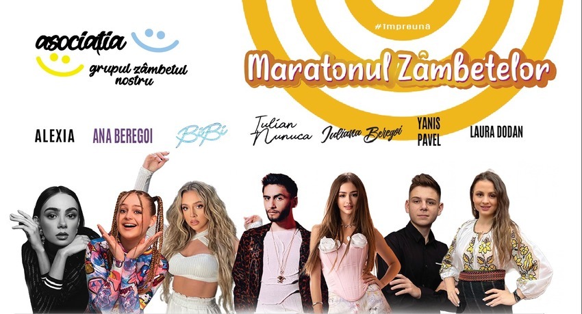  Ieșenii sunt așteptați la Maratonul Zâmbetelor: patru zile de sărbătoare pentru a aduce un strop de fericire copiilor cu o situație materială precară