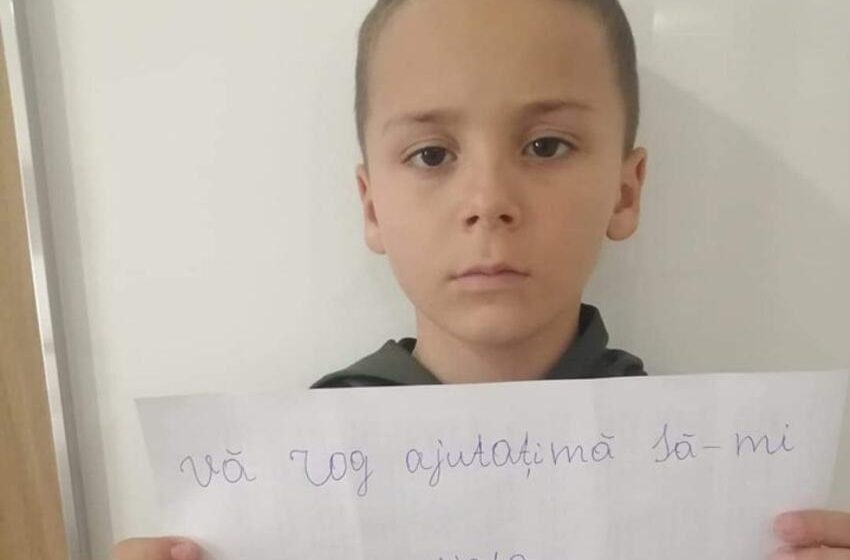  Un baiat de doar 6 ani diagnosticat cu cancer la rinichi în stadiul IV are nevoie de ajutorul nostru pentru a avea o sansa la viata