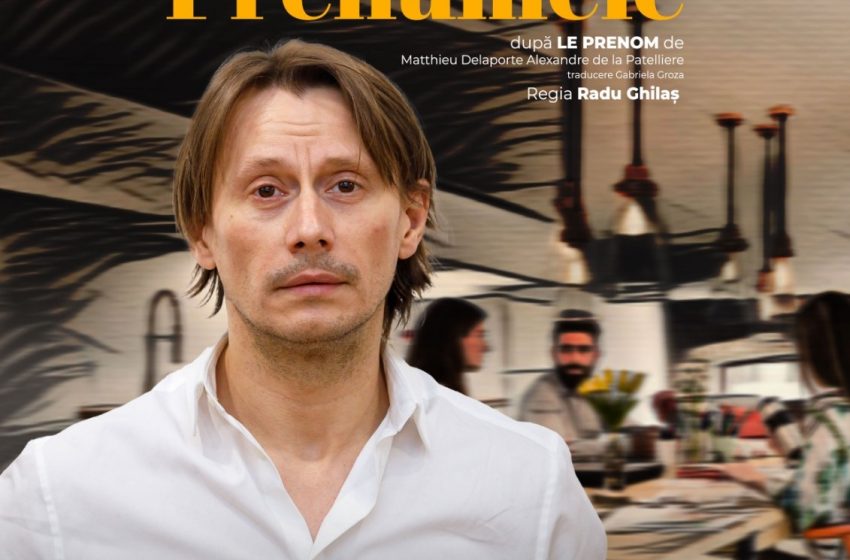  Piesa de teatru „Prenumele” cu Marius Manole – pe scena Ateneului National Iasi
