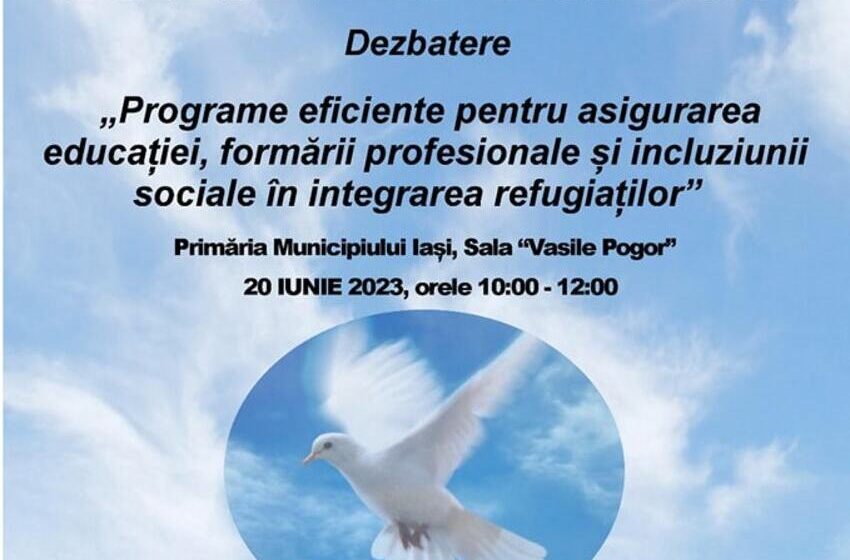  Dezbatere la Primaria municipiului Iasi cu ocazia Zilei Mondiale a Refugiatului