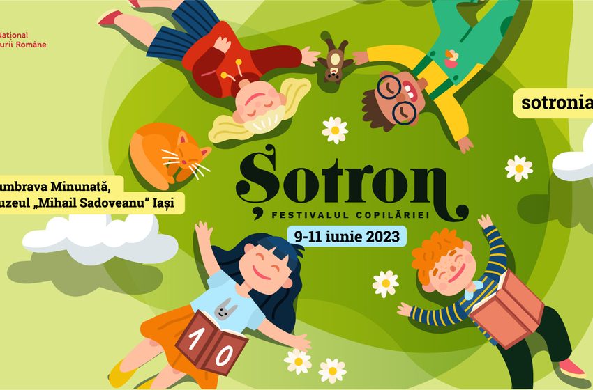  În perioada 9-11 iunie 2023 la Muzeul Național al Literaturii Române Iași va avea loc Șotron – Festivalul copilăriei
