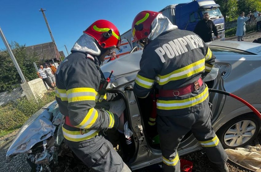  Accident în această dimineață pe “șoseaua morții” E85! Trei persoane au fost rănite