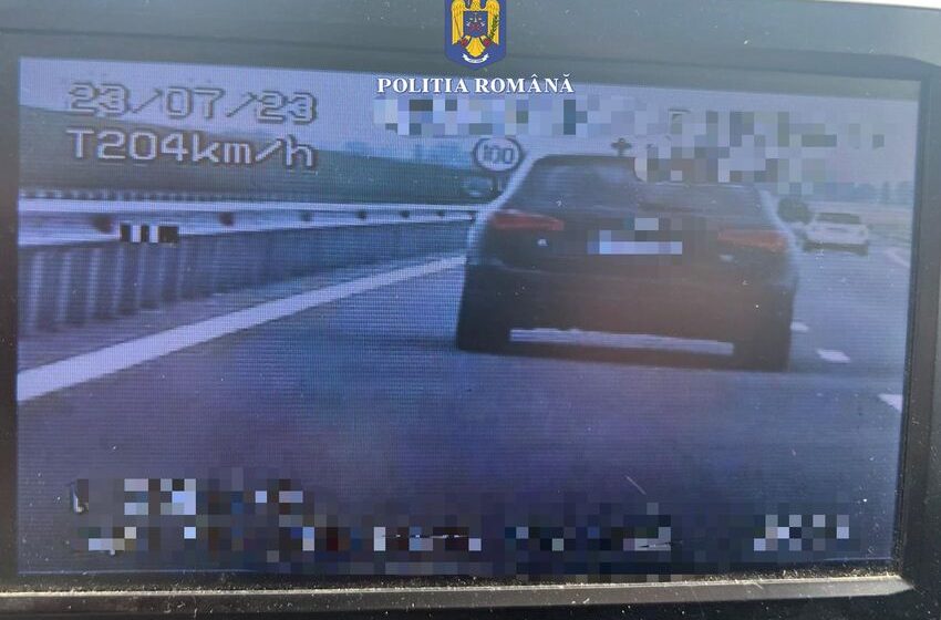  Record de viteza pe „Drumul mortii” E85! Soferul teribilist a ramas fara permis pentru urmatoarele 4 luni
