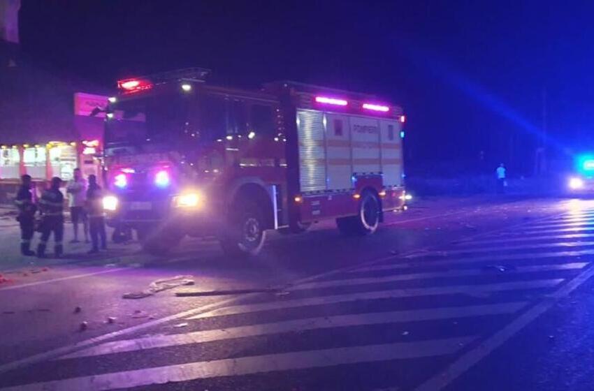  Patru adulți și un copil au fost raniti intr-un accident produs pe E85