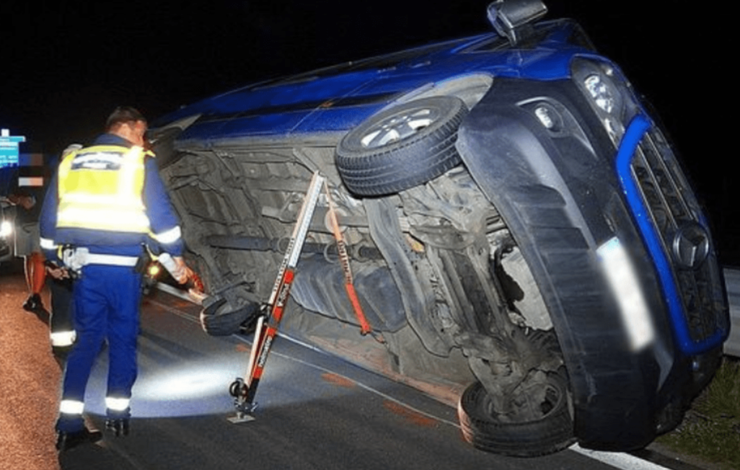  Un mort și mai mulți răniți dupa ce un microbuz înmatriculat în România a fost implicat într-un accident pe o autostradă din Ungaria