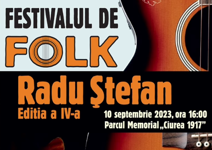  O noua editie a Festivalul de folk „Radu Ștefan” va avea loc duminica, 10 septembrie, la Ciurea