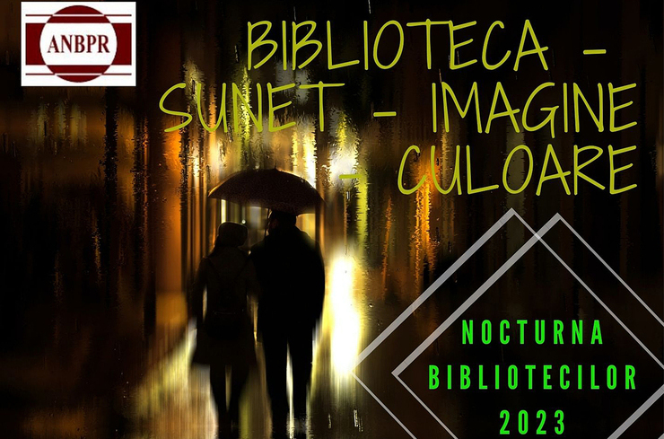  Ediția a ediția a XIV-a a evenimentului „Nocturna Bibliotecilor” organizat de Biblioteca Județeană „Gh. Asachi” din Iași  se va desfasura vineri, 29 septembrie 2023
