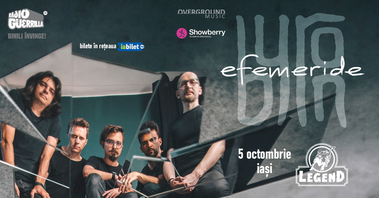  Iași – primul oraș din turneul de promovare al noului album byron – `efemeride`