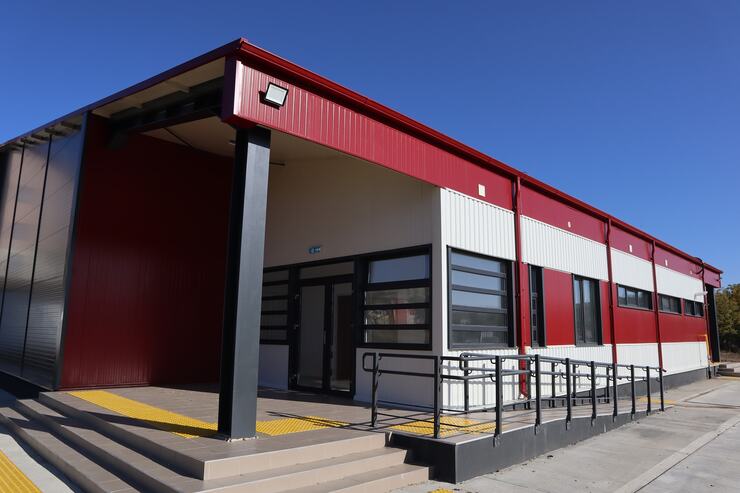  Lucrările la sala de sport din localitatea Cornești se apropie de finalizare