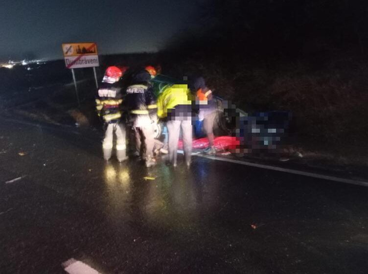  Tragedie pe „drumul morții” E85! O persoana și-a pierdut viața și alte doua au fost rănite în urma unui grav accident de circulație