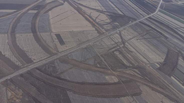  În județul Iași se construiește cel mai mare nod rutier turbion din Romania