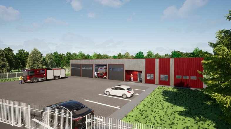  Proiect  in valoare de 8,5 milioane de lei pentru realizarea unei remize PSI in Valea Adanca