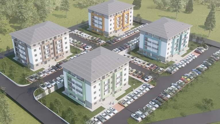  În comuna Miroslava se vor construi 140 de apartamente sociale