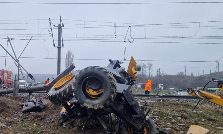  Un tren a fost implicat într-un grav accident în urma căruia o persoană și-a pierdut viața