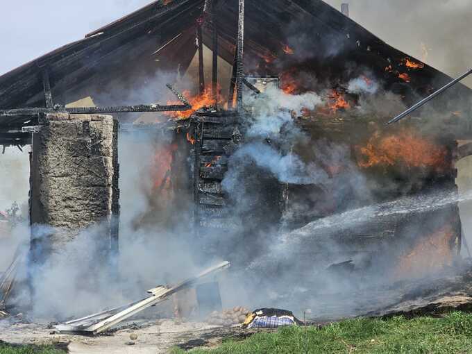  Incendiu la o locuință din localitatea Vișani