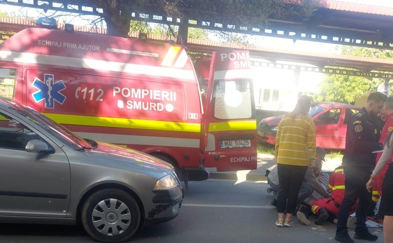  Accident pe strada Pantelimon Halipa din municipiul Iasi