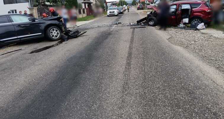  Accident rutier cu 6 victime in aceasta dupa-amiaza