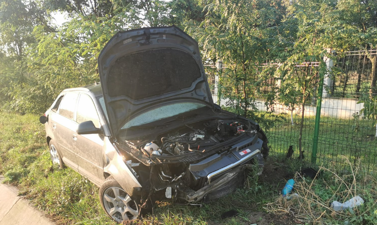  Accident pe drumul european E58 in aceasta dimineata