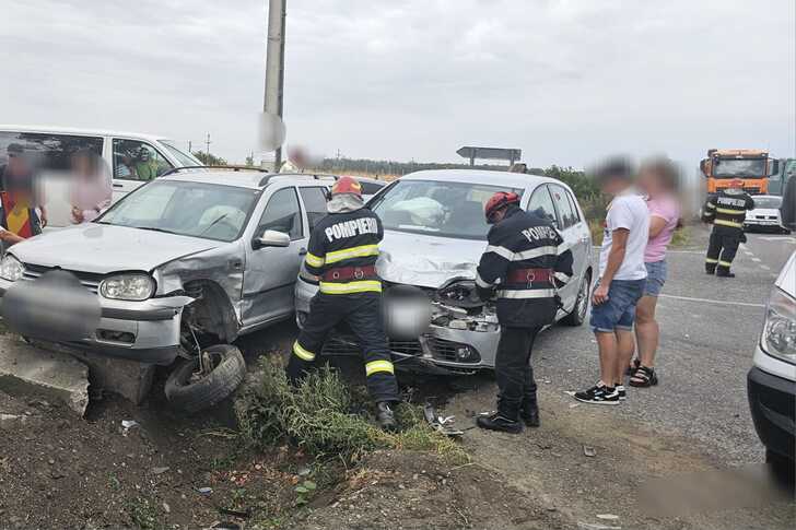  Accident rutier cu 5 victime pe „soseaua mortii” E85