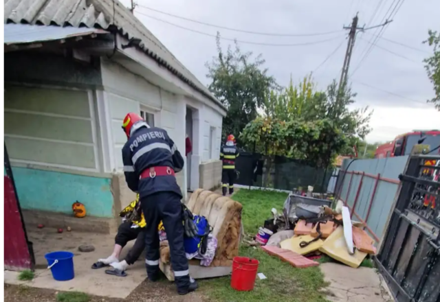  Incendiu devastator în județul Iași: Trei persoane au fost rănite