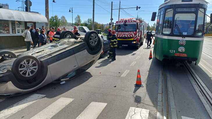  Accident rutier grav in Tătărași in această după-amiază