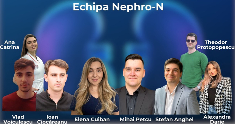  Studentii UMF Iasi – printre finalistii primului Hackathon de Nefrologie din România