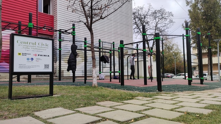  Calisthenics în campus: Universitatea Tehnică „Gheorghe Asachi” deschide o zonă modernă pentru studenți