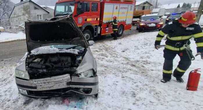 Trei victime în urma unui accident rutier produs in aceasta dupa-amiaza