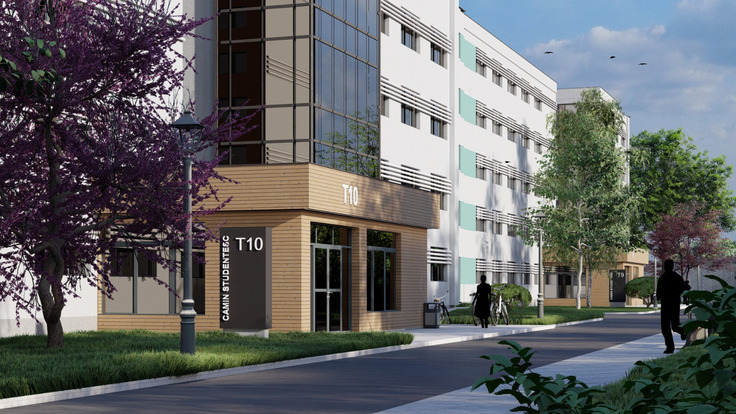  Investiții pentru modernizarea căminelor T9, T10 și T11  din Campusul „Tudor Vladimirescu” din Iași
