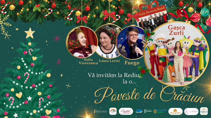  Magia Crăciunului în comuna Rediu: Evenimentul „Poveste de Crăciun” vă așteaptă