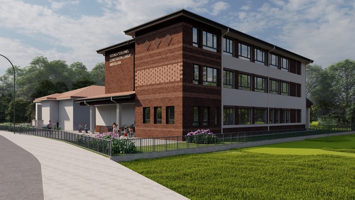  Comuna Miroslava: un nou corp de cladire și un teren de sport la Scoala ” Col.Constantin Langa”