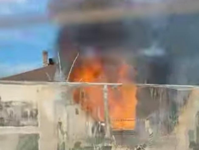  Iași: incendiu pe strada Elena Doamna in această după-amiază