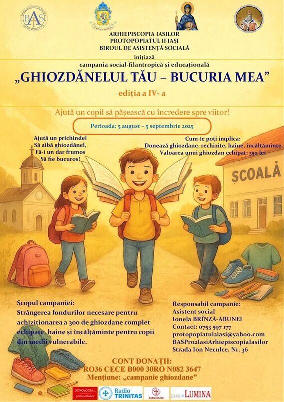 Imagine campanie ghiozdane