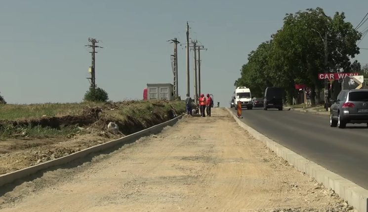  O nouă pistă pentru biciclete in comuna Miroslava