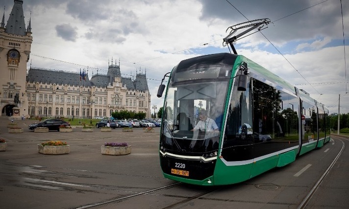  Atenție, ieșeni! Joi și vineri se oprește circulația tramvaielor în fața Palatului Culturii