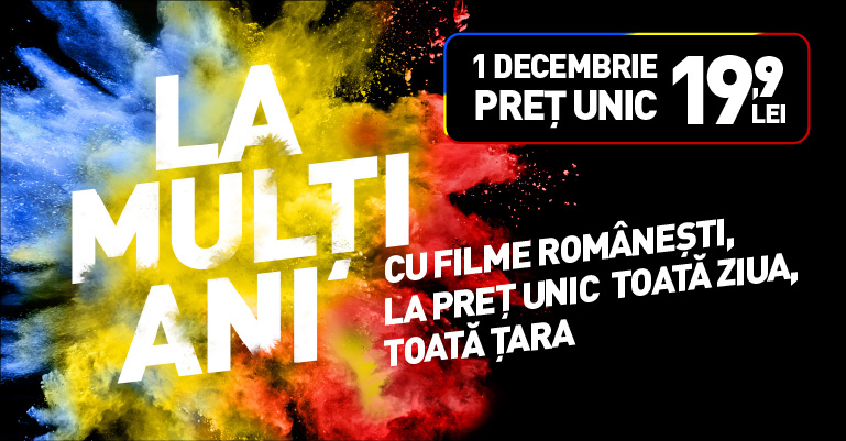  Pavel Bartoș, Eva Măruță și Alex Bogdan vin la Cinema City din Iulius Mall Iași, în acest weekend, la premierele „Crăciun cu Ramon” și „Tati Full Time”
