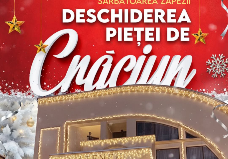  Ediție aniversară a evenimentului „PIAȚA DE CRĂCIUN” la Ateneul Iasi