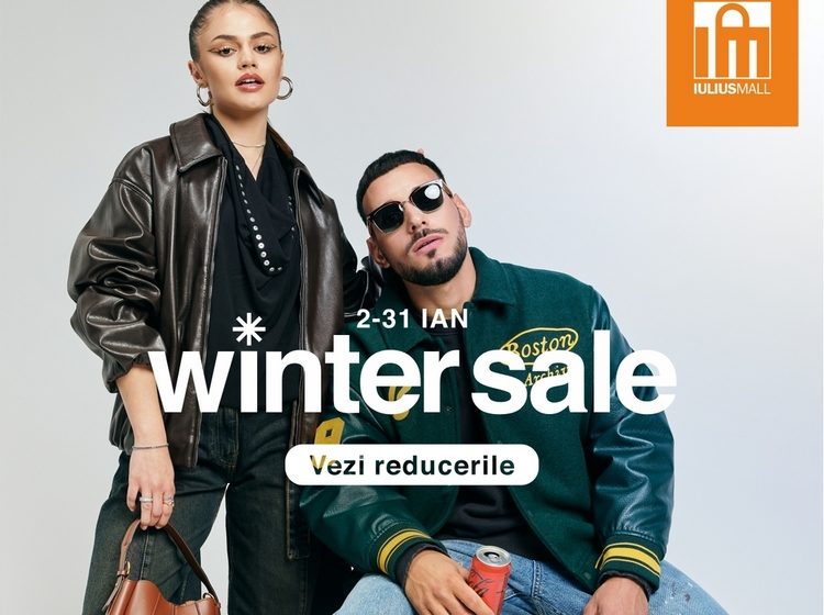  Winter Sale aduce promoții de până 70% la brandurile tale favorite din Iulius Mall Iași