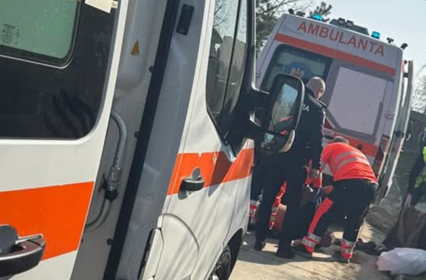  Tragedie în Iași: un bărbat a murit după ce a fost lovit de o ambulanță