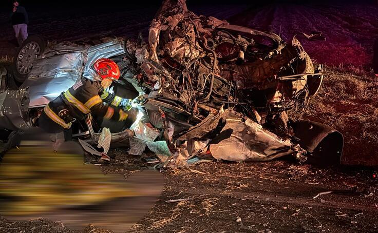  Tragedie în aceasta seara: un barbat a murit si doua persoane au ajuns la spital după un accident cumplit