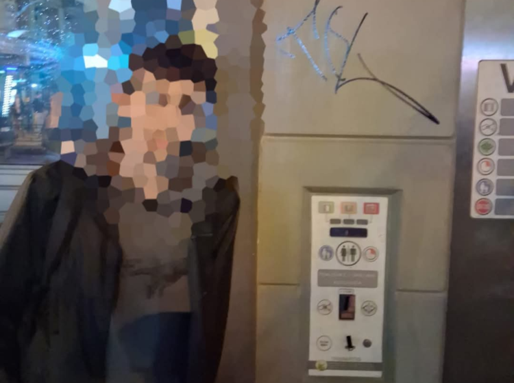  Amendă usturătoare pentru un tânăr „pictor” care își exersa „talentul” pe o clădire