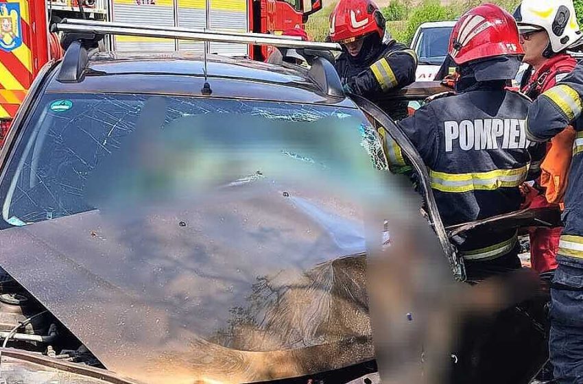  Accident grav în această după-amiază: patru victime transportate de urgență la spital