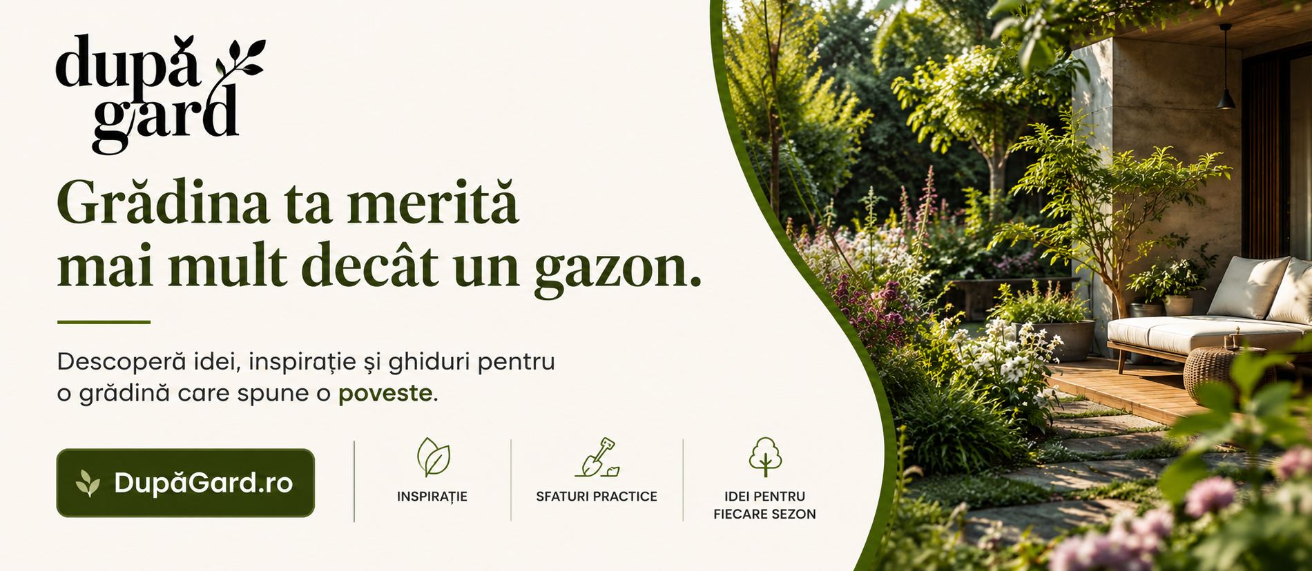 După Gard - Descoperă idei, inspirație și ghiduri pentru o grădină care spune o poveste