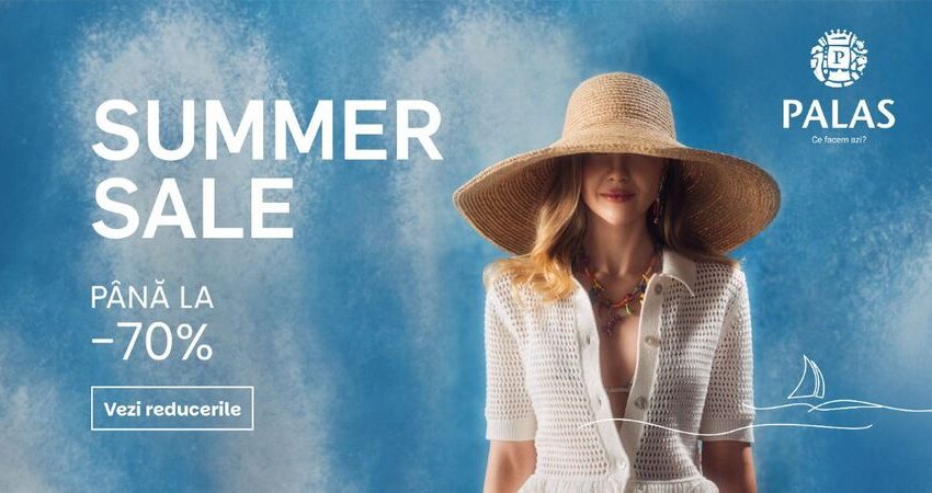  Shopping de vacanță la super prețuri: Summer Sale te așteaptă în Palas cu reduceri de până la 70%