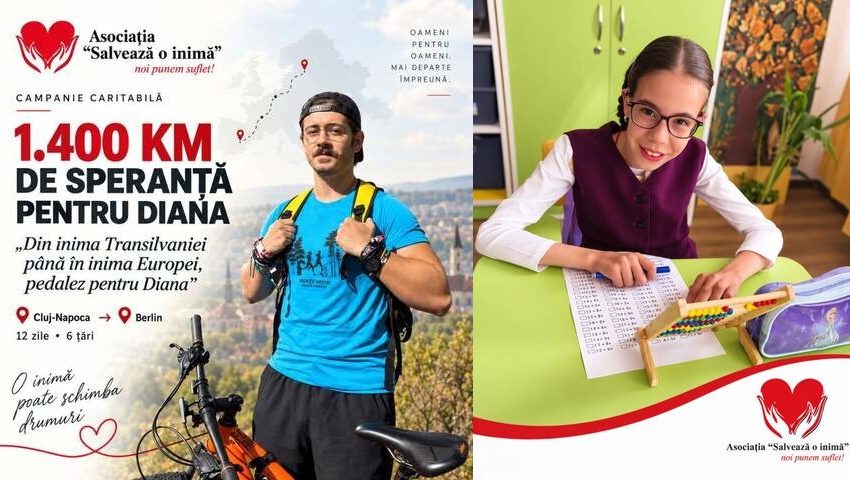  A plecat singur spre Berlin, pe bicicletă. Ce îl face pe Mihai să pedaleze 1.400 km pentru o fetiță de 13 ani