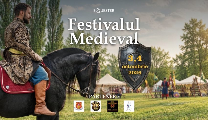  Festival Medieval la Clubul Equester: două zile de activități pentru copii și familii, cu cai, tir cu arcul și tabără medievală